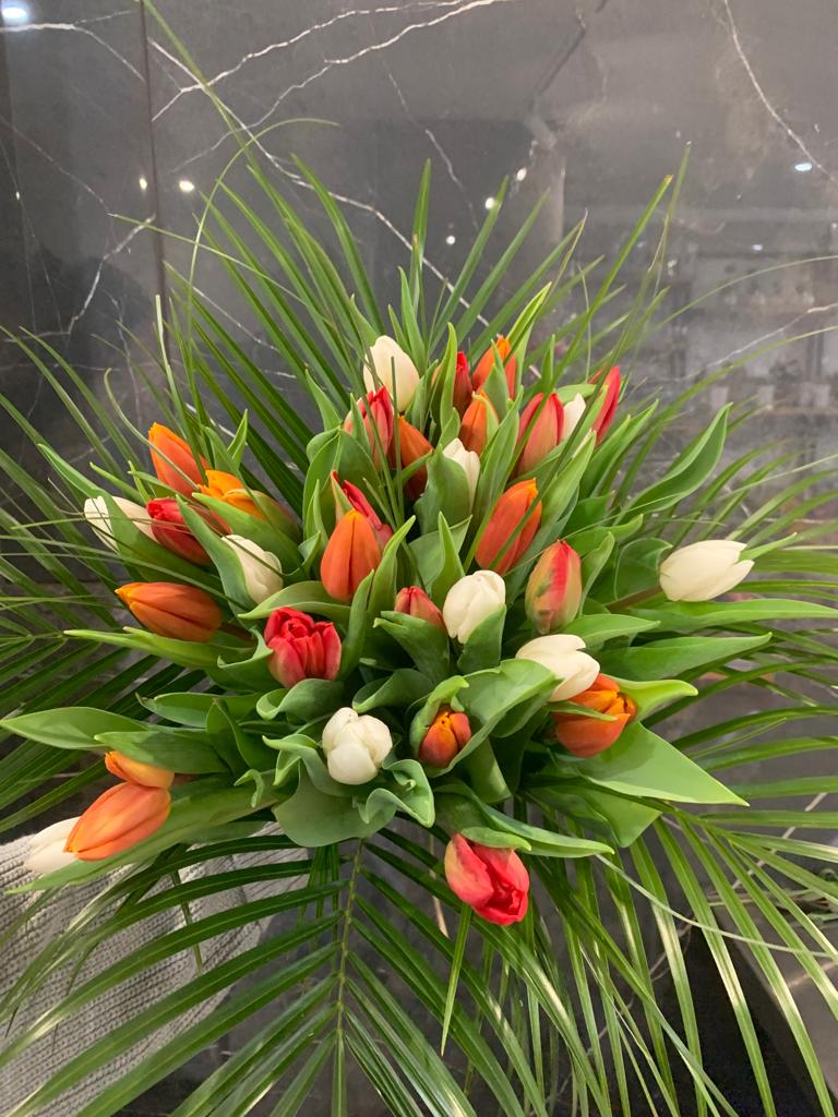 Bouquet tulipes