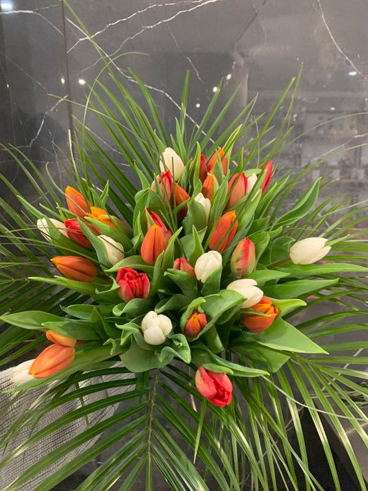 Bouquet tulipes
